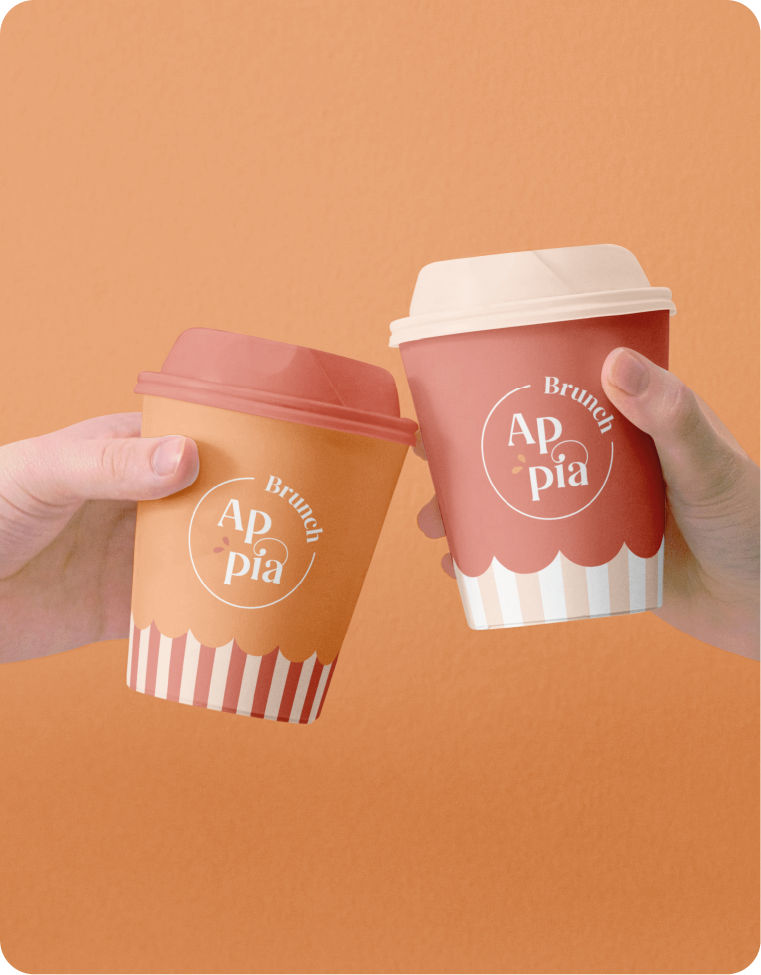 graphiste-lille-logo-restaurant-branding-appia-brunch